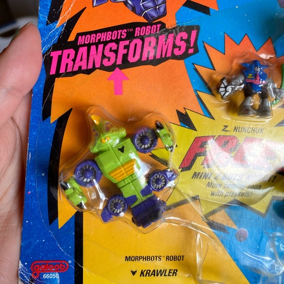 1994 Micro Machines Zbots new in package figures poseable robots - Picture 3 of 8